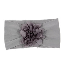 Load image into Gallery viewer, Cute 1PCS Baby Girls Lotus Flower Nylon Headband Knot Elastic Newborn Toddler Headwraps Kids Hair Accessories Gifts