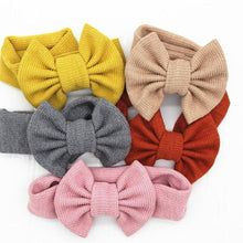 Load image into Gallery viewer, Modern Cute Baby Girl Headbands Knitted Newborn Baby Bow Infant Head Bands Hairbands For Girls Hair Accessories
