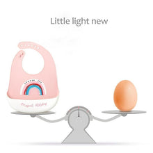 Load image into Gallery viewer, Food Grade Silicone Baby Bibs Waterproof Bib for Newborn Boy Girl Feeding Towel Burp Cloth For Kids