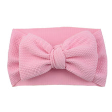 Load image into Gallery viewer, Big Bow Knot Solid Elastic Hairband Headband Stretch Turban Head Wrap Headwear