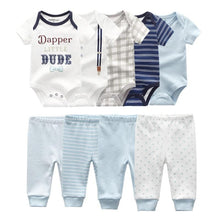 Load image into Gallery viewer, Solid Bodysuits Pants Baby Boy Clothes Clothing Sets 0-12M Unisex Newborn Baby Pajamas Romper Jumpsuit For Boys and Girls Kids