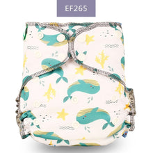Load image into Gallery viewer, Baby Cloth Diaper Reusable Heavy Wetter Hybrid Waterproof Bamboo Washable Baby Nappy Diapers For Girls and Boys Baby