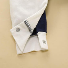 Load image into Gallery viewer, Luxury Newborn Romper Long Sleeve Jumpsuit Playsuit Little Boy for Infant Baby Boys In Elegant Gentlemen Style