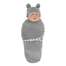 Load image into Gallery viewer, Muslin Swaddle Newborn Organic Cotton Blanket Extract Envelope Baby Sleeping Things Bedding for Boys Girls with a Hat Blanket Bag