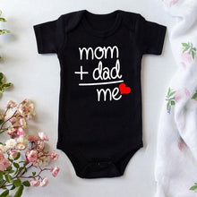 Load image into Gallery viewer, Modern Newborn Toddler Baby Boy Girl Dad +Mom Outfit Costume Romper Short Sleeve Clothes Jumpszuit for Baby Girl and Baby Boys