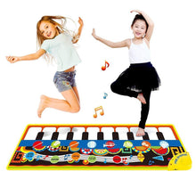 Load image into Gallery viewer, Musical Piano Mat Baby Play Mat Toy Musical Instrument Mat Game Carpet Music Toys Educational Toys For Kids