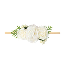 Load image into Gallery viewer, Handmade Luxury Pearl Baby Headbands Bundle Nylon Elastic Newborn Hair Accessories for Girls Kids
