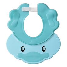 Load image into Gallery viewer, Modern Water Eyes Ears Shampoo Cap Wide Brim Hair Washing Baby Shower Infant Duck Shape Guard Hats For Kids