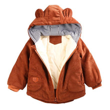 Load image into Gallery viewer, Infant Baby Jacket Autumn Winter Hooded Outerwear Coat / Newborn Jacket.