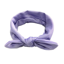 Load image into Gallery viewer, Baby Solid Bowknot Hairband Cute Soft Head Elastic Headband Princess Cute Headband Headwear Hair Accessories For Girls