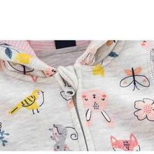 Load image into Gallery viewer, Baby Rompers Long Sleeve Zip Hooded Jumpsuits Playsuits for Toddler Boy/Girl For Autumn and Winter Season