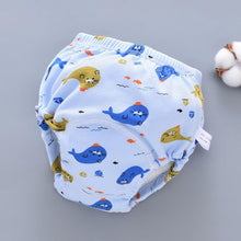 Load image into Gallery viewer, Baby Training Pants Cloth Diapers Washable 6 Layers Gauze Cover Breathable Spring Reusable Newborn Diaper Nappies For Baby and Kids