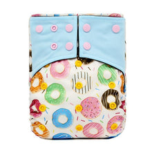 Load image into Gallery viewer, Baby Cloth Diaper Reusable Adjustable Pocket Nappy Cover Fit All Diaper Reusable Nappies Cotton In Modern Trend Printed Design For Unlimited Uses