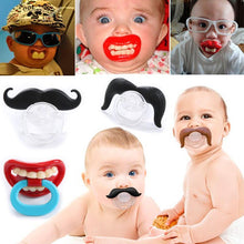 Load image into Gallery viewer, Baby Pacifier Soother Silicone Funny Nipple Dummy Baby Joke Prank For Toddler Nipples Teether Pacifier