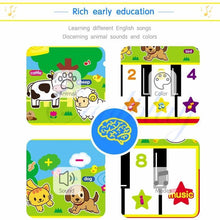 Load image into Gallery viewer, Musical Mat With Animal Voice Baby Piano Playing Carpet Music Game Instrument Toys Early Educational Toys For Kids