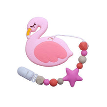 Load image into Gallery viewer, Baby Teething Lovely Koala Owl Horse Cookies Baby Teether Molar Toy Gift Raccoon Food Grade Silicone Beads For Kids and Baby