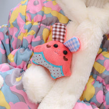 Load image into Gallery viewer, Luxury Newborn Children Plus Cute Hooded Cotton Jacket Infant Clothing for Baby Girls In Elegant Colorful Design For Winter