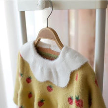 Load image into Gallery viewer, New Baby Winter Knitted Clothes Infant Toddler Tops Shirts For Baby Girls Retro Dress Design