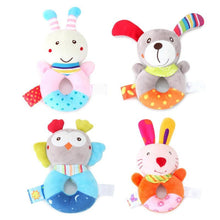 Load image into Gallery viewer, Newborn Baby Toys 0-12 Months Cartoon Baby Plush Rattle Mobile Bell Toy Infant Toddler Early Educational Toys For Kids