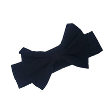 Load image into Gallery viewer, Headband Knitted Cotton Children Girls Elastic Bow Hair Bands Turban for girl Headbands