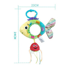 Load image into Gallery viewer, Modern Baby Development Giraffe Animal Hand Bells Rattles Handle Toys Stroller Hanging Teether Baby Toys For Kids