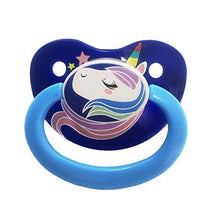 Load image into Gallery viewer, Unicorn Baby Pacifier Christmas Silicone Nipple Teat Cute Printed Animal Pacifier For Kids and Baby