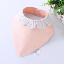 Load image into Gallery viewer, Baby Bibs Waterproof Triangle Cotton Cartoon Child Dribble Bibs Newborn Absorbent Cloth Bib for Kids in Cat Design