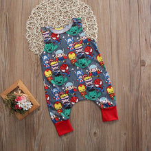 Load image into Gallery viewer, Newborn Baby Boy Romper Cartoon Heros Pattern Jumpsuit Summer Clothes Outfits For Girls and Boys