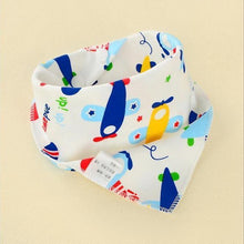 Load image into Gallery viewer, Infant Kids Baby Unisex Feeding Saliva Towel Dribble Triangle Bandana Bibs Burp Cloths Baby Gifts