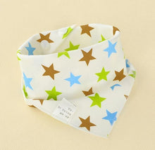 Load image into Gallery viewer, Infant Kids Baby Unisex Feeding Saliva Towel Dribble Triangle Bandana Bibs Burp Cloths Baby Gifts