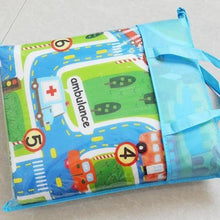 Load image into Gallery viewer, Town City Traffic Baby Crawling Mat Foam Climbing Pad Green Road Children's Play Mat Carpet For Kids and Boys Rooms