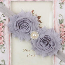 Load image into Gallery viewer, Handmade Flower Newborn Headwear Head Wrap Band Hairband Gift Toddlers For Baby Girls