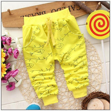 Load image into Gallery viewer, Baby Girl Pants Cotton Cute Cartoon Pants Girl Baby Autumn Baby Pants for 2 years old