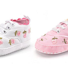 Load image into Gallery viewer, Baby Girl Shoes White Lace Soft Shoe Prewalker Walking Toddler Kids Shoes First Walker