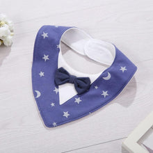 Load image into Gallery viewer, Infant Kids Bibs For Boy/Girls Newborn Feeding Waterproof Toddlers Soft Bow Burp Tie Scarf For Children