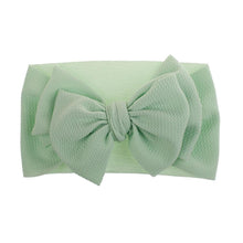 Load image into Gallery viewer, Baby Large Bow Girls Headband Big Bowknot Head wrap Kids Bow for Hair Cotton Infant Newborn Headbands For Baby