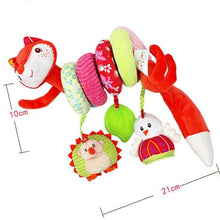 Load image into Gallery viewer, Stuffed Stroller Toys Animal Baby Crib Pram Bed Hanging Educational Infant Baby Rattle For Kids