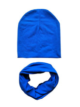 Load image into Gallery viewer, Baby Boys & Girls Cap Cotton Scarf Beanie Infant Knitted For Toddlers Children Set For Baby Kids