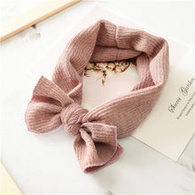 Load image into Gallery viewer, Cute Baby Girl Headbands Knitted Newborn Baby Bows Haiband Turban Head Warm head band
