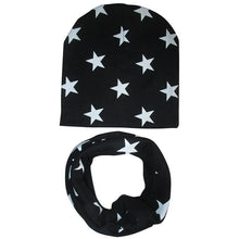 Load image into Gallery viewer, Modern Baby Boys & Girls Hat Scarf Set Beanie Boys Caps with Scarf for Kids In elegant Modern Design