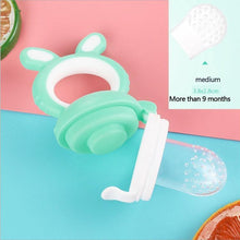 Load image into Gallery viewer, Baby Pacifier Fresh Food Kids Fruit Feeder Nipples Feeding Safe Baby Supplies Nipple Pacifier Holder