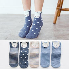 Load image into Gallery viewer, 5pairs 100% Cotton Unisex Baby Socks for Girls&boys Children Soft Winter Cute Cartoon Socks Set For Baby