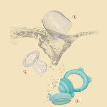 Load image into Gallery viewer, Baby Pacifier Fresh Food Kids Fruit Feeder Nipples Feeding Safe Baby Supplies Nipple Pacifier Holder