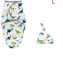 Load image into Gallery viewer, Baby Swaddle Blanket With Cap Swaddle Wrap Swaddling bag Baby Sleeping Bag