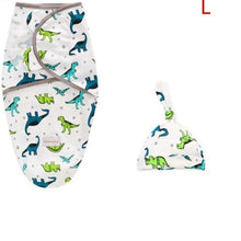 Load image into Gallery viewer, Baby Swaddle Blanket With Cap Swaddle Wrap Swaddling bag Baby Sleeping Bag