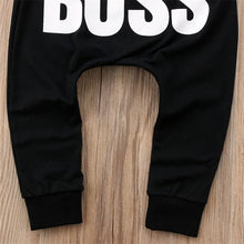 Load image into Gallery viewer, Modern Printed Baby Letter BOSS Pants Cotton Baby Pants / Casual Trousers for Boy and Girl Clothes