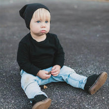 Load image into Gallery viewer, Modern Luxury Baby Street Dance Hip Hop Hat for Boys Girls Knitted Cap Inelegant Modern Kids Style