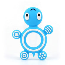 Load image into Gallery viewer, Baby Silicone Teethers BPA Free Teething Toy Animal Dog Koala Owl Elephant Baby Ring Teether Silicone Beads For Kids and Baby