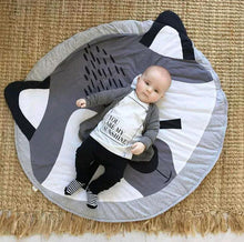 Load image into Gallery viewer, Luxury Mdoern Cartoon Animals Baby Play Mat Foldable Kids Crawling Pad Round Carpet Rug Toys Cotton Children Room Decor Photo Props Carpet For Kids