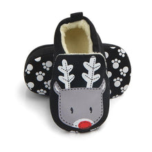 Load image into Gallery viewer, Newborn Baby First Walker Girls Boy Shoes Cartoon Animals Cotton Shoe Toddler Soft Sole Anti-slip Infant Shoes